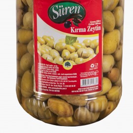 1 Kg.Jumbo  Kırma Yeşil Zeytin