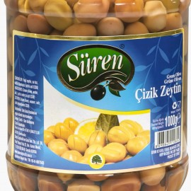 1 Kg. Çizik Yeşil Zeytin