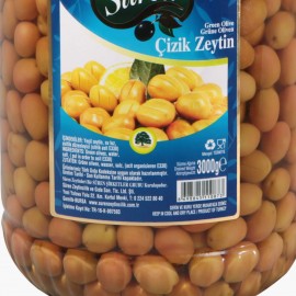 3 Kg. Çizik Yeşil Zeytin