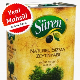 Yeni Mahsül Naturel Sızma Zeytinyağı 5 Lt.