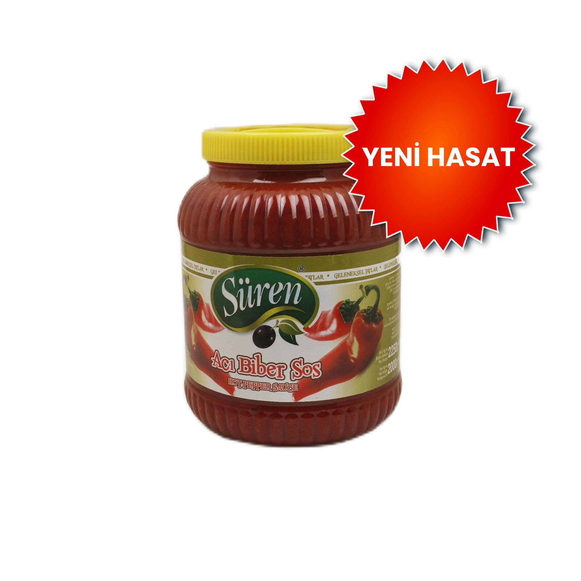 Süren Acı Biber Sos 1500 g.